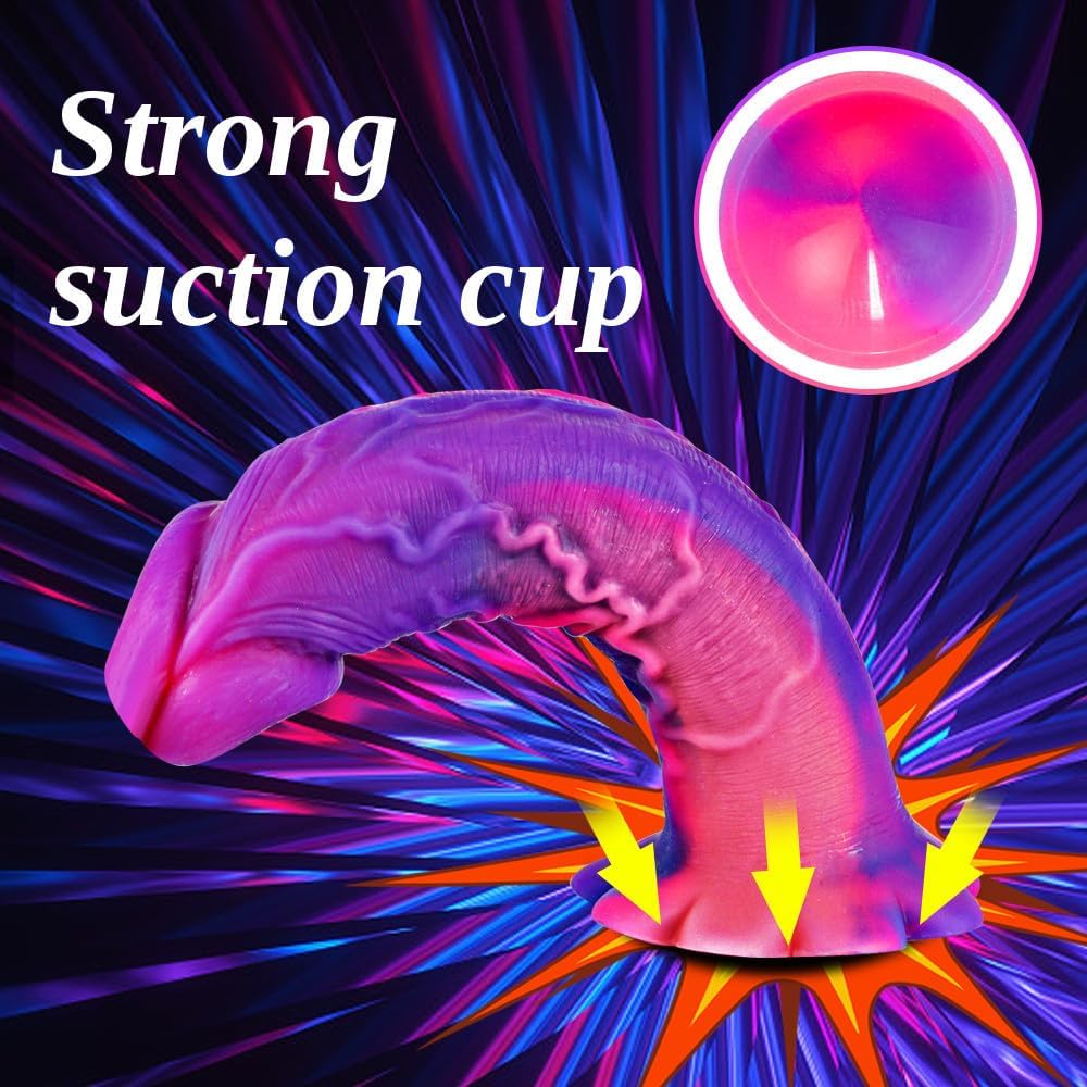 Strap on Beginner Slim Dildo Fantasy Small Sex Toy for Lesbian Women, Wearable Strapon Harness with 7 Inch Realistic Silicone Soft Anal Dildo Suction Cup, Adjustable Strap on 6 Inch Dick Adult Sex Toy