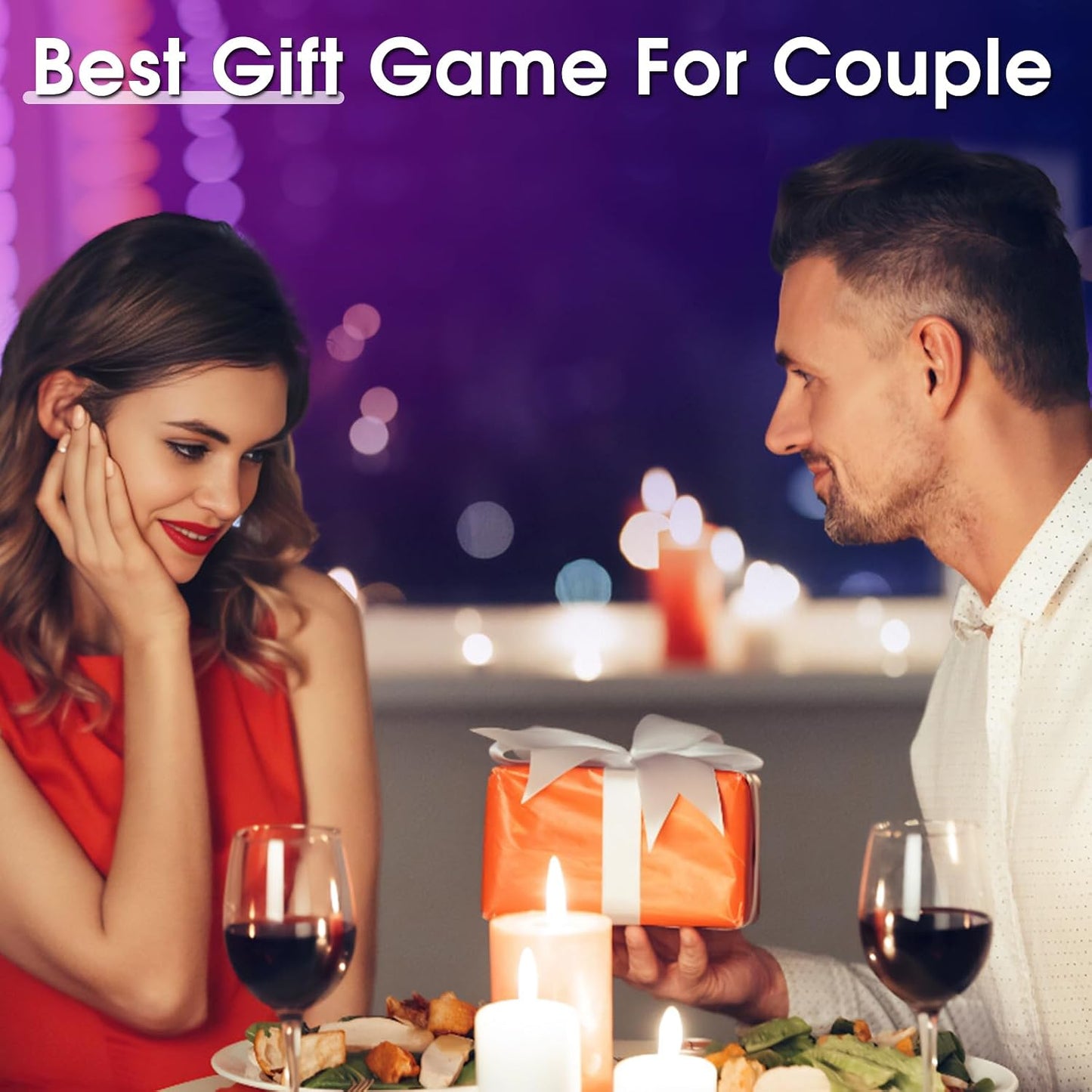 The Hottest 54 Positions Games Cards - Couples Games Cards Adults Spicy Playing Cards Sex Games for Date Night Funny Naughty Boyfriend Friend Gifts for Husband or Wife Position Decision Sex Toy